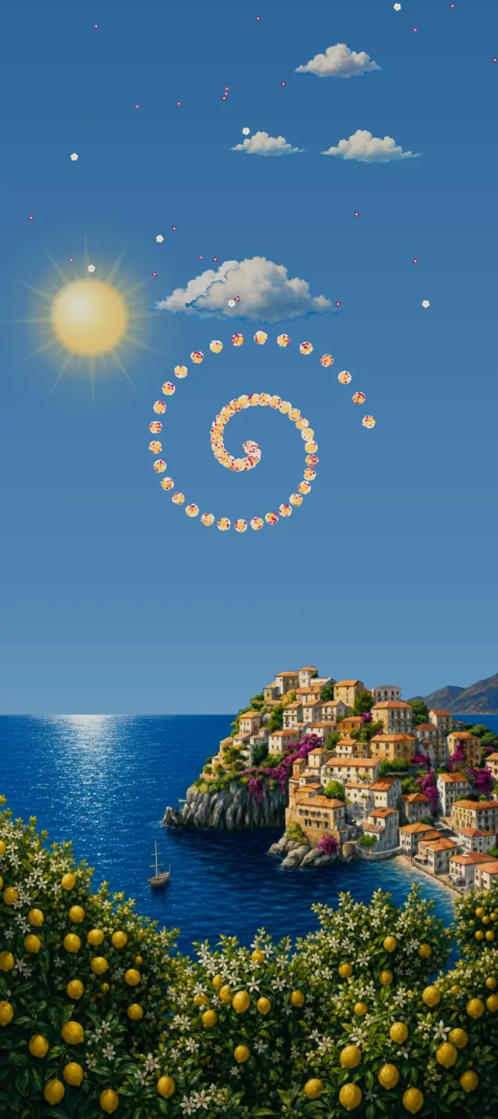 Mediterranean Coast art style