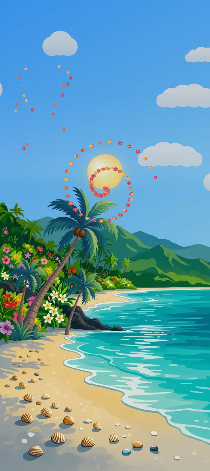 Seaside art style
